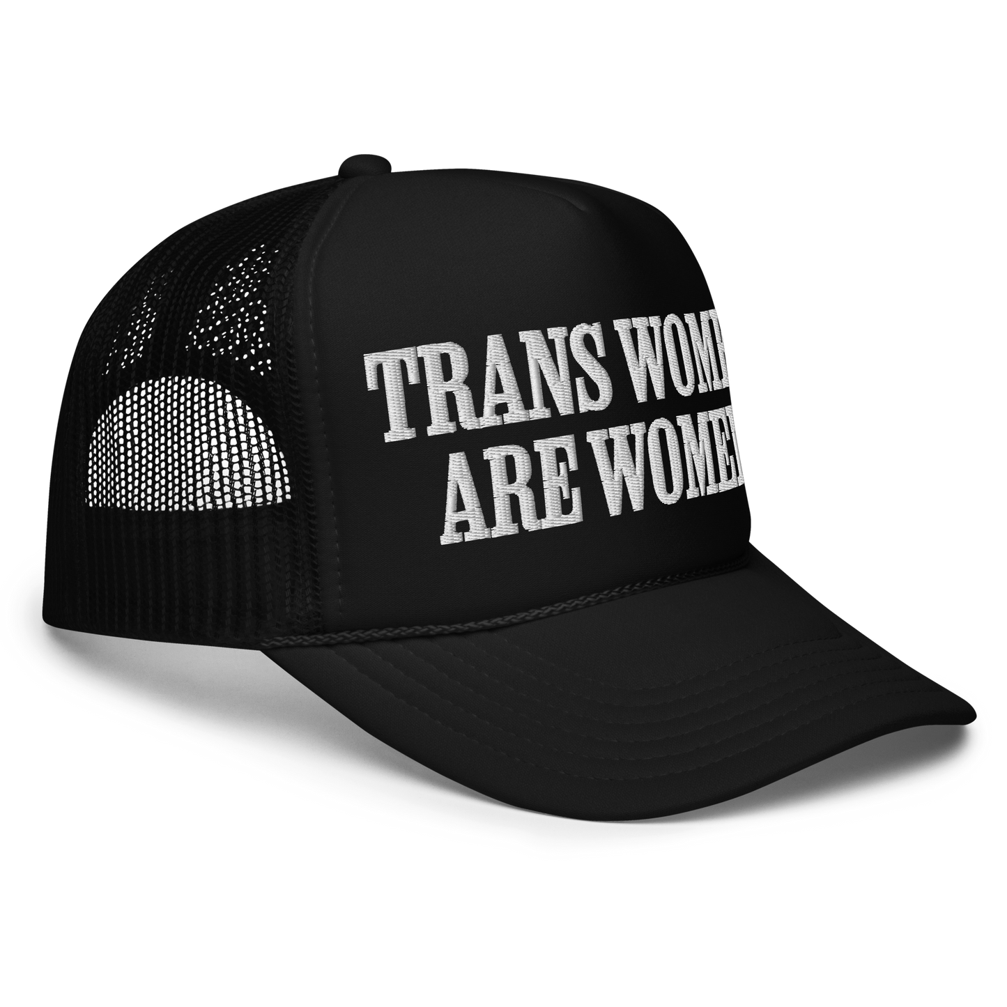 TRANS WOMEN ARE WOMEN • UNISEX TRUCKER HAT