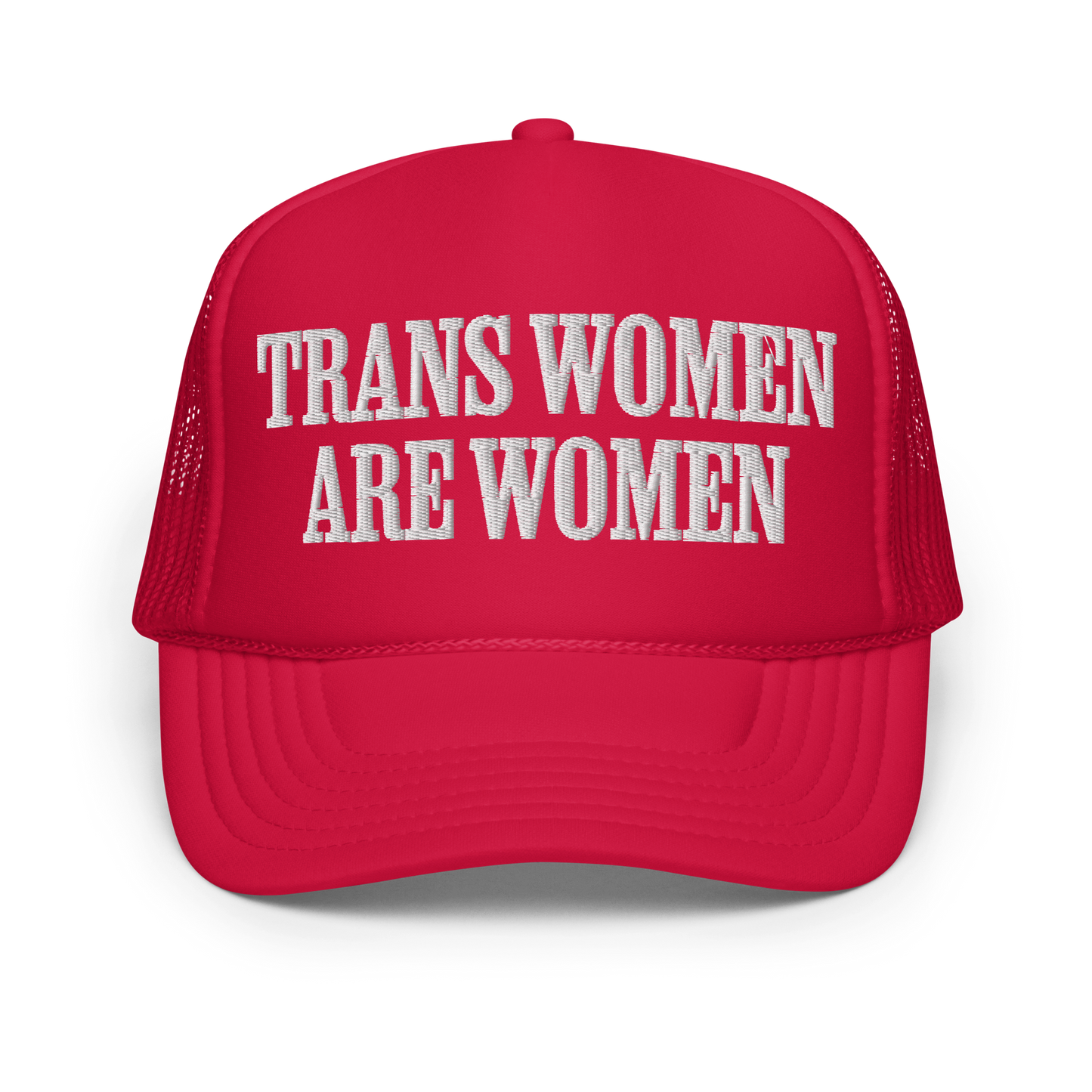 TRANS WOMEN ARE WOMEN • UNISEX TRUCKER HAT