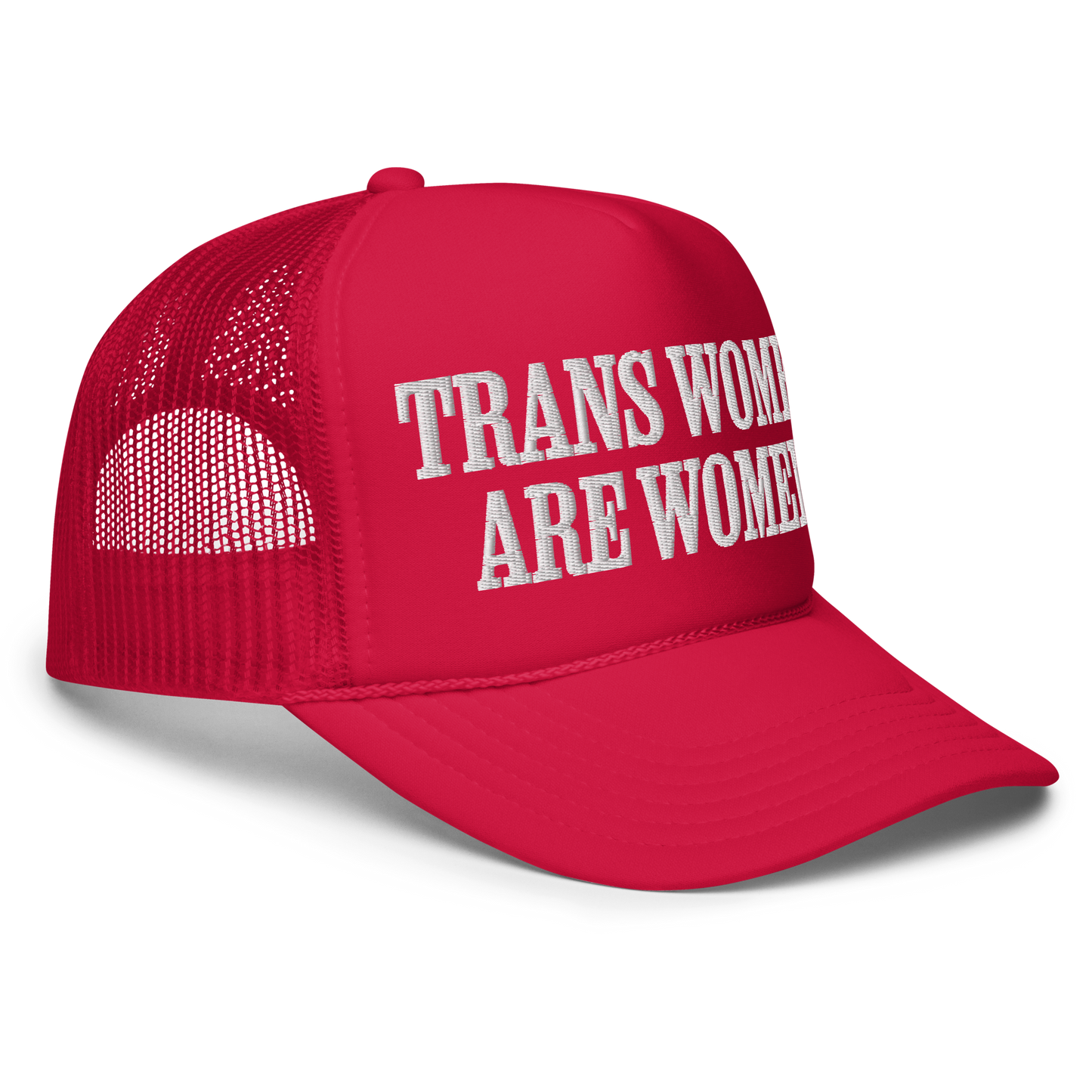 TRANS WOMEN ARE WOMEN • UNISEX TRUCKER HAT